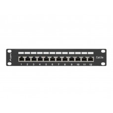 Lanberg PPF5-9012-B panel de parcheo 1U