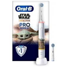 Oral-B PRO 14876674 cepillo el&Atilde;&copy;ctrico para dientes Ni&Atilde;&plusmn;o Cepillo dental giratorio Multicolor, Blanco