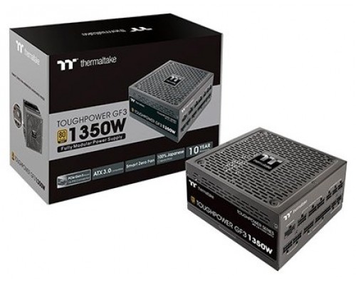 Thermaltake Toughpower GF3 unidad de fuente de alimentaciÃ³n 1350 W 24-pin ATX Negro