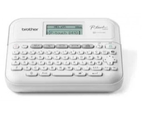 Brother PT-D410 impresora de etiquetas Transferencia tÃ©rmica 180 x 180 DPI 20 mm/s AlÃ¡mbrico TZe QWERTY