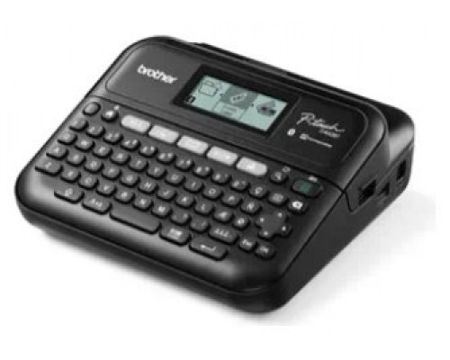 Brother PT-D460BTVP impresora de etiquetas Transferencia tÃ©rmica 180 x 180 DPI 30 mm/s InalÃ¡mbrico y alÃ¡mbrico TZe Bluetooth QWERTY