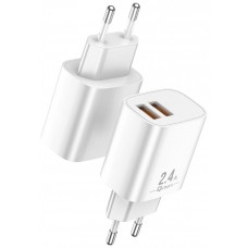 Cargador qcharx apolo 2.4a 2 puerto