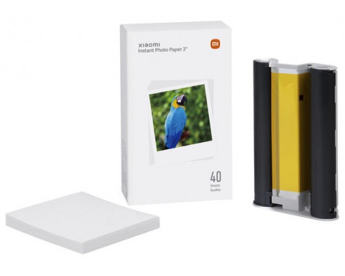 Xiaomi Instant Photo Paper 3" pelÃ­cula instantÃ¡neas 40 pieza(s) 86 x 102 mm