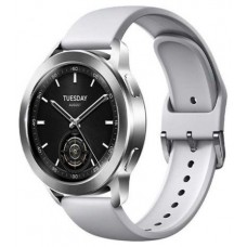 Xiaomi Watch S3 3,63 cm (1.43") AMOLED 47 mm Digital 466 x 466 Pixeles Pantalla tÃ¡ctil Plata GPS (satÃ©lite)