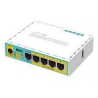 Mikrotik hEX PoE lite router Ethernet rÃ¡pido Blanco