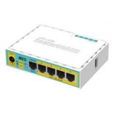 Mikrotik hEX PoE lite router Ethernet rÃ¡pido Blanco