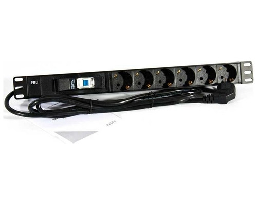 2LAN Regleta 19" 6 Schukos Magneto-Térmico 2LAN Regleta 19" 6 Schukos Magneto-Térmico
