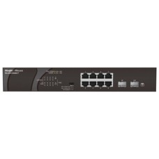 Ruijie Networks RG-ES110GDS-P switch No administrado Gigabit Ethernet (10/100/1000) EnergÃ­a sobre Ethernet (PoE) Negro