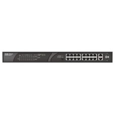 Ruijie Networks RG-ES118S-LP switch No administrado Fast Ethernet (10/100) EnergÃ­a sobre Ethernet (PoE) Negro