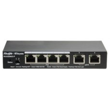 Ruijie Networks RG-ES206GC-P switch Gigabit Ethernet (10/100/1000) EnergÃ­a sobre Ethernet (PoE) Negro
