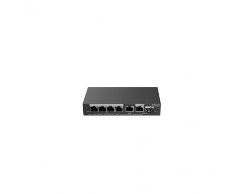 Ruijie Networks RG-ES206GS-P switch Gestionado L2 Gigabit Ethernet (10/100/1000) EnergÃ­a sobre Ethernet (PoE) Negro