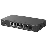 Ruijie Networks RG-ES206MG-P switch Gestionado L2 2.5G Ethernet (100/1000/2500) EnergÃa sobre Ethernet (PoE) Montaje en pared/escritorio Negro Ruijie Networks RG-ES206MG-P switch Gestionado L2 2.5G Ethernet (100/1000/2500) EnergÃa sobre Ethernet (PoE) Montaje en pared/escritorio Negro