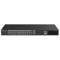 Ruijie Networks RG-ES228GS-P switch Gestionado Gigabit Ethernet (10/100/1000) EnergÃ­a sobre Ethernet (PoE) Negro