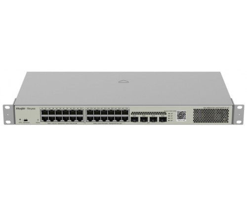 Ruijie Networks RG-NBS3100-24GT4SFP-P-V2 switch Gestionado L2 Gigabit Ethernet (10/100/1000) EnergÃ­a sobre Ethernet (PoE) MetÃ¡lico