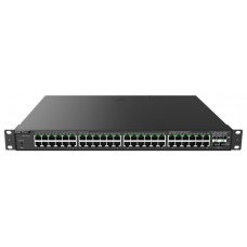 Ruijie Networks RG-NBS3100-48GT4SFP-P switch Gestionado L2 Gigabit Ethernet (10/100/1000) EnergÃ­a sobre Ethernet (PoE) Negro