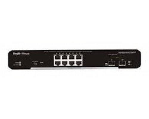 Ruijie Networks RG-NBS3100-8GT2SFP switch Gestionado L2 Gigabit Ethernet (10/100/1000) Negro