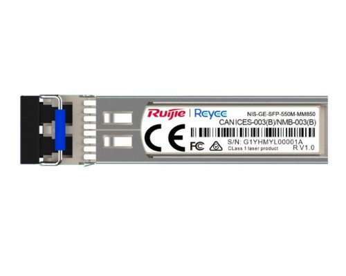 Ruijie Networks NIS-GE-SFP-550M-MM850 red modulo transceptor Fibra Ã³ptica 1000 Mbit/s 850 nm