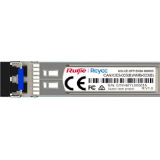 Ruijie Networks NIS-GE-SFP-550M-MM850 red modulo transceptor Fibra óptica 1000 Mbit/s 850 nm Ruijie Networks NIS-GE-SFP-550M-MM850 red modulo transceptor Fibra óptica 1000 Mbit/s 850 nm