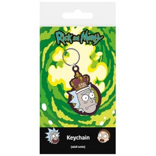 Llavero rick & morty king of