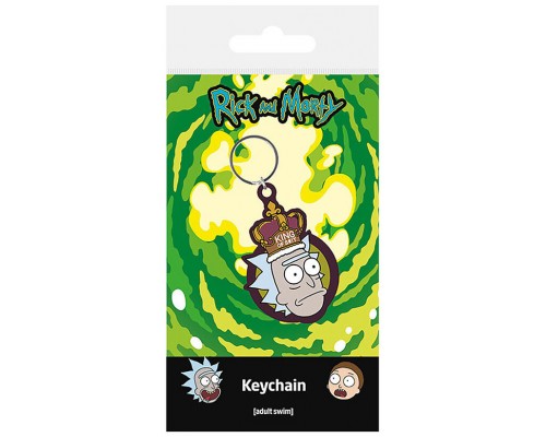 Llavero rick & morty king of