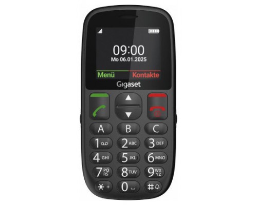 Gigaset Móvil Senior GL395 2.2" SIM Negro