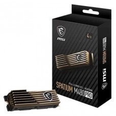 MSI SPATIUM M480 PRO PCIe 4.0 NVMe M.2 PLAY 2 TB PCI Express 4.0 3D NAND