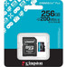 MICROSD KINGSTON 256GB CL10 CANVAS GO PLUS 4