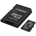 MEMORIA SD MICRO 64GB KINGSTON CLASE 10 +  ADAPTADOR