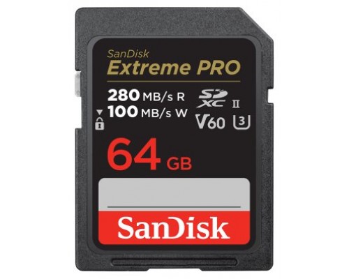 MEMORIA SD 64GB SANDISK EXTREME PRO SDXC UHS-II CLASS