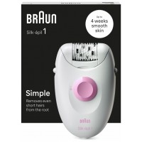 Braun Silk-Ã©pil 1 1-000 20 pinzas Rosa, Blanco
