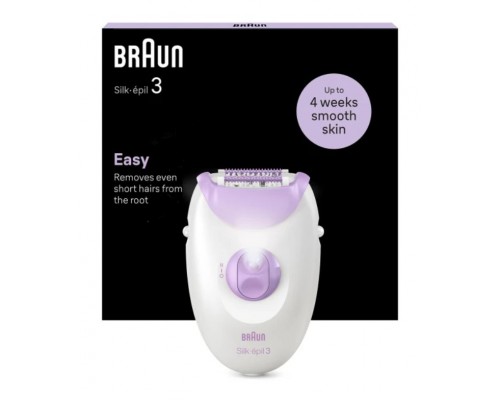 Braun Silk-Ã©pil 3 3-000 20 pinzas PÃºrpura, Blanco