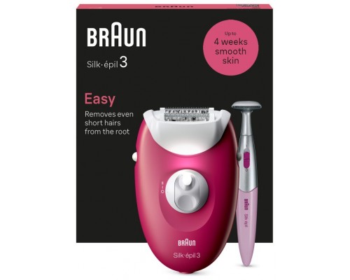 Braun Silk-Ã©pil 3 3-202 20 pinzas Fruta del bosque