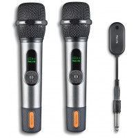 NGS Micrófonos inalámbricos Vocales Pack 2