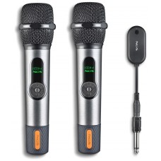 NGS Micrófonos inalámbricos Vocales Pack 2