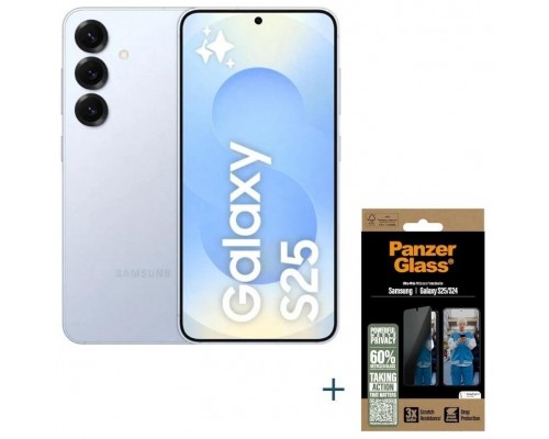 Samsung S25 256Gb Gris+Protec Privacidad Panzer Samsung S25 256Gb Gris+Protec Privacidad Panzer