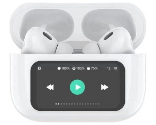 Celly Auricular TWS IN-EAR LED Display Blanco