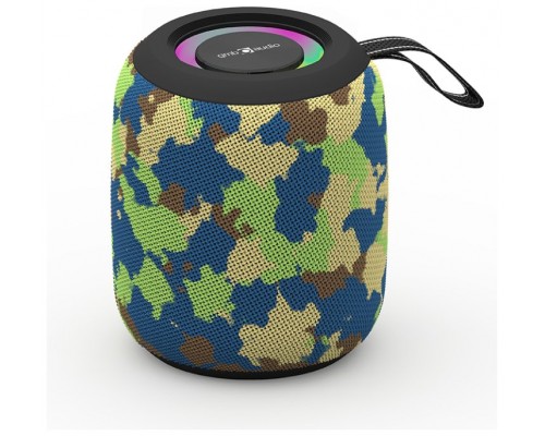 Gembird GMB Audio SPK-BT-LED-05-CM altavoz portÃ¡til o de fiesta Altavoz monofÃ³nico portÃ¡til Camuflaje 8 W