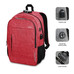 SUBBLIM Mochila para Port&Atilde;&iexcl;til Urban Lock Backpack 16" Red