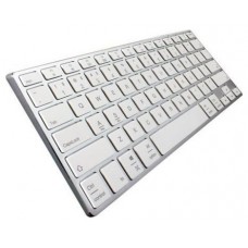 SUBBLIM SUB-KB-3ADC200 teclado Universal QWERTY EspaÃ±ol Plata, Blanco