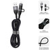 SUBBLIM CABLE TOP 4IN1 60W C-C-L-A 1m