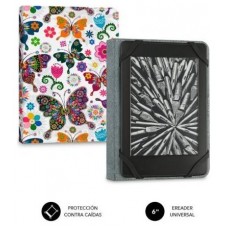 FUNDA TABLET SUBBLIM CLEVER EBOOK CASE 6" MARIPOSAS