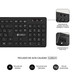 SUBBLIM Teclado Ergon&Atilde;&sup3;mico y rat&Atilde;&sup3;n Combo Business Slim Silencioso Inal&Atilde;&iexcl;mbrico 2.4G