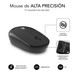 SUBBLIM Teclado Ergon&Atilde;&sup3;mico y rat&Atilde;&sup3;n Combo Business Slim Silencioso Inal&Atilde;&iexcl;mbrico 2.4G
