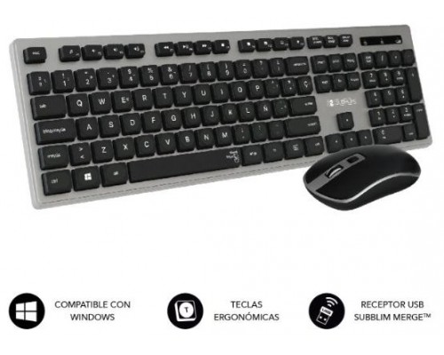 Teclado + raton subblim subkbw - ceke01 inalambrico