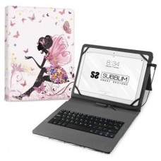 SUBBLIM SUBKT1-USB052 teclado para mÃ³vil QWERTY EspaÃ±ol MicroUSB Multicolor