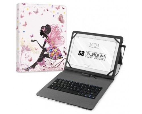 SUBBLIM SUBKT1-USB052 teclado para mÃ³vil QWERTY EspaÃ±ol MicroUSB Multicolor