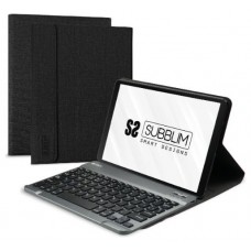 SUBBLIM SUBKT3-BTS055 teclado para mÃ³vil QWERTY EspaÃ±ol Bluetooth Negro, Gris