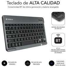 SUBBLIM SUBKT3-BTS070 funda para tablet 27,9 cm (11") Libro Negro