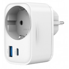 Gembird TA-ACPDQC20-01-W cargador de dispositivo móvil Universal Blanco Corriente alterna Carga rápida Interior Gembird TA-ACPDQC20-01-W cargador de dispositivo móvil Universal Blanco Corriente alterna Carga rápida Interior