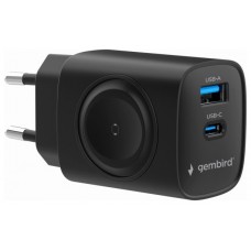 Gembird TA-UC-PDQCW20-01-BK cargador de dispositivo mÃ³vil Universal Negro Corriente alterna Carga rÃ¡pida Interior